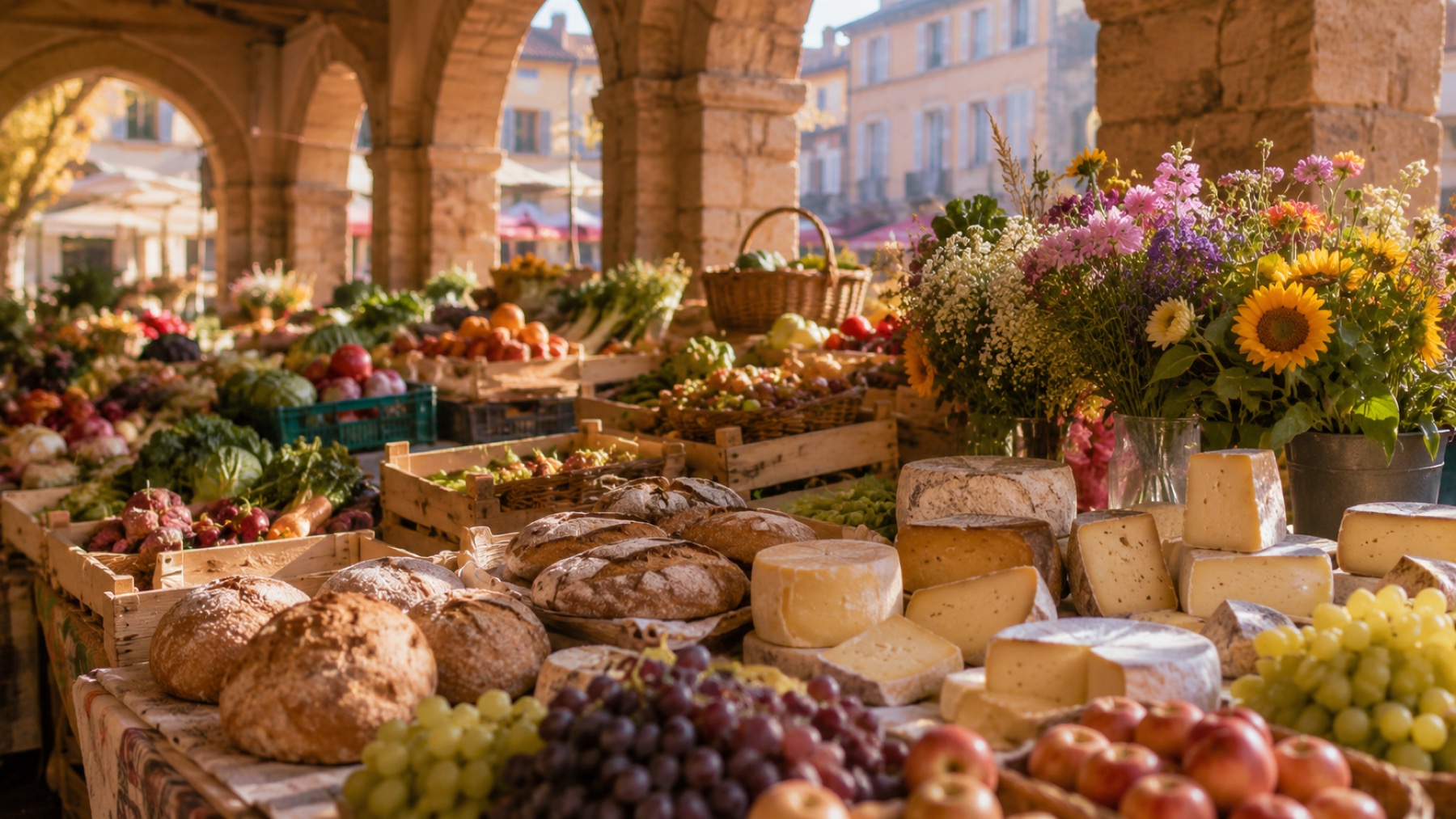 Les marchés de Bourgogne